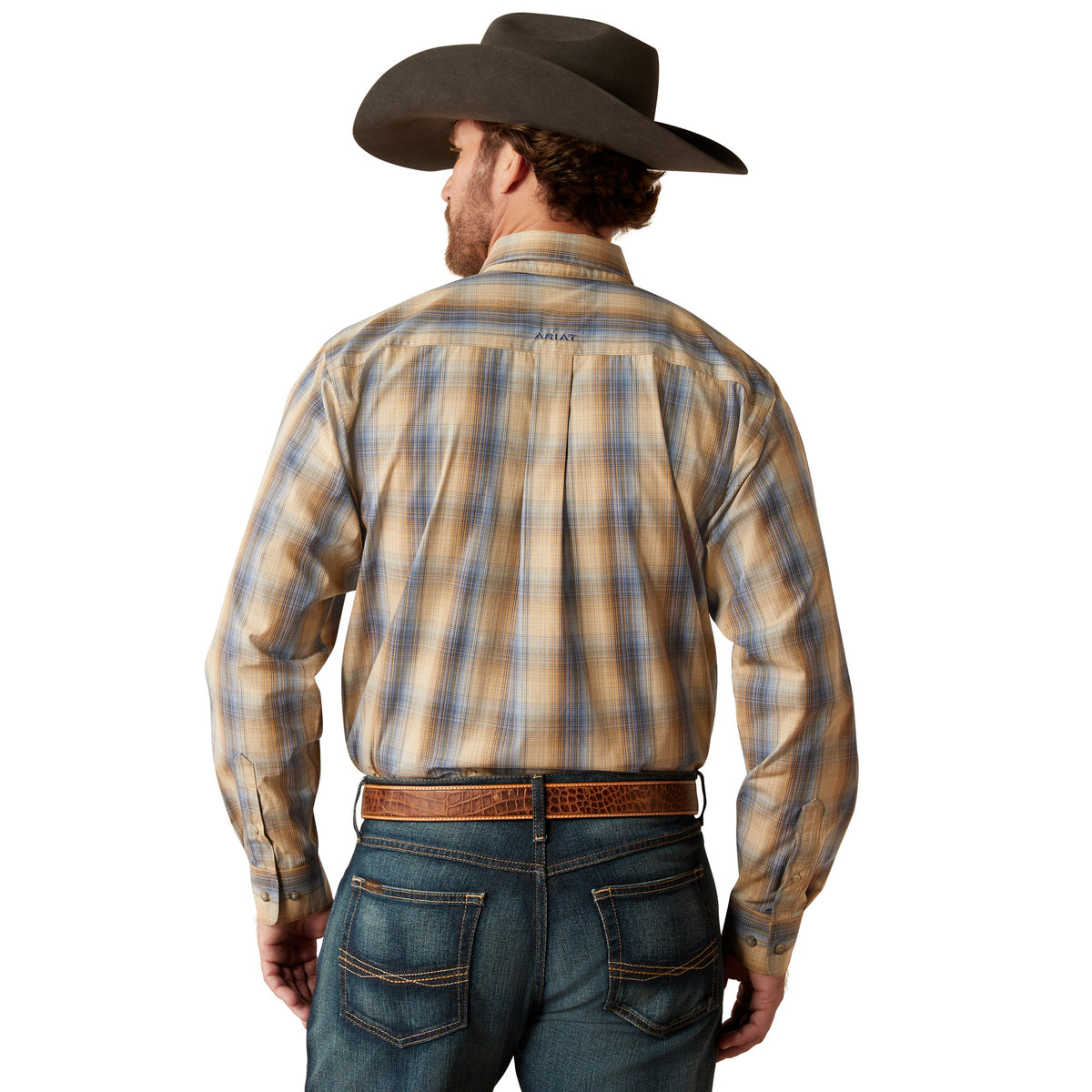 CAMISA ARIAT PRO CASEY LS SHRT KHAKI