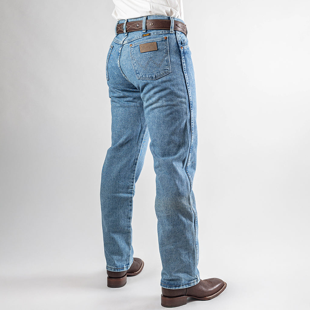 PANTALON WRANGLER SLIM FIT COLOR AZUL DESLAVADO