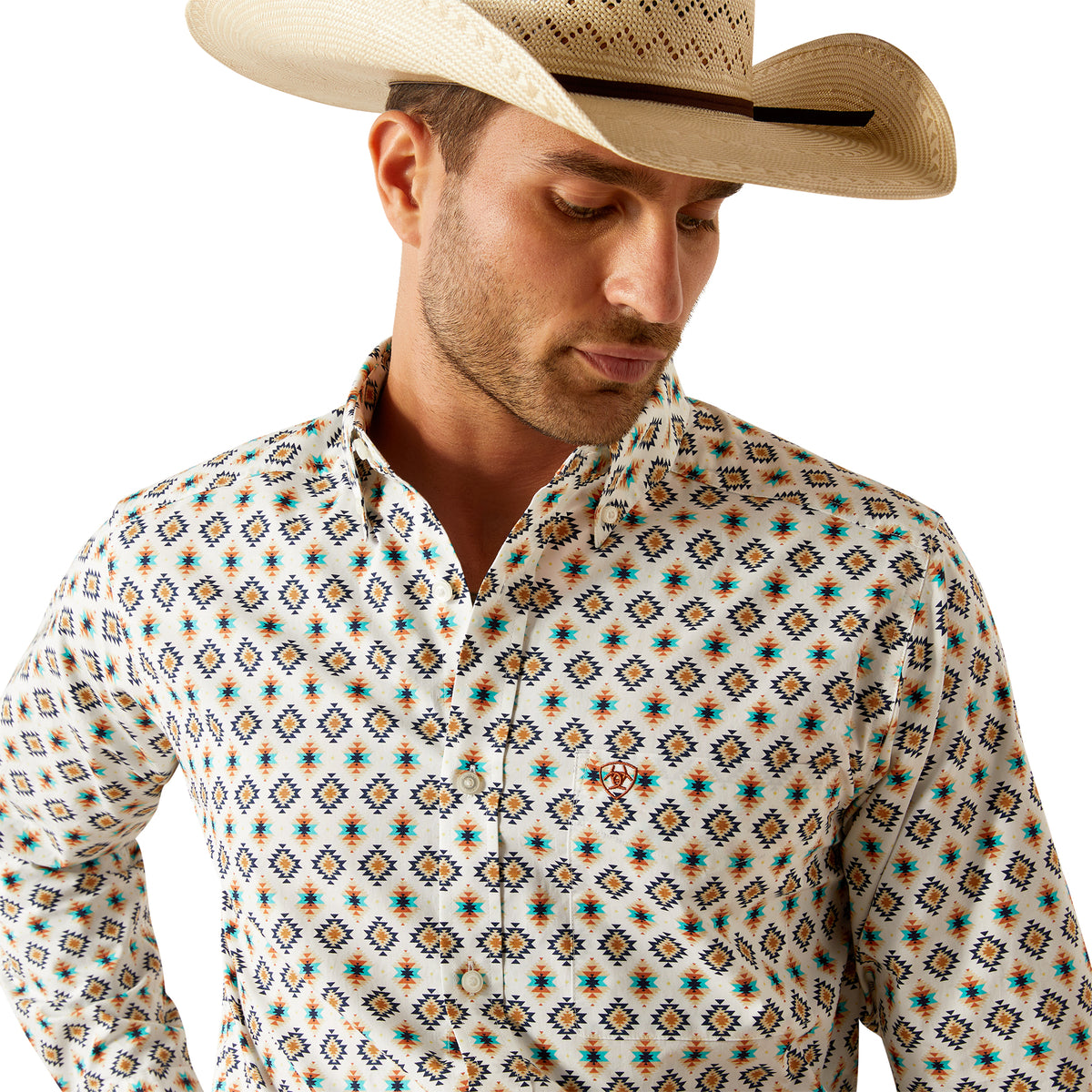 CAMISA ARIAT JUDAS FTD LS SHRT BLUE