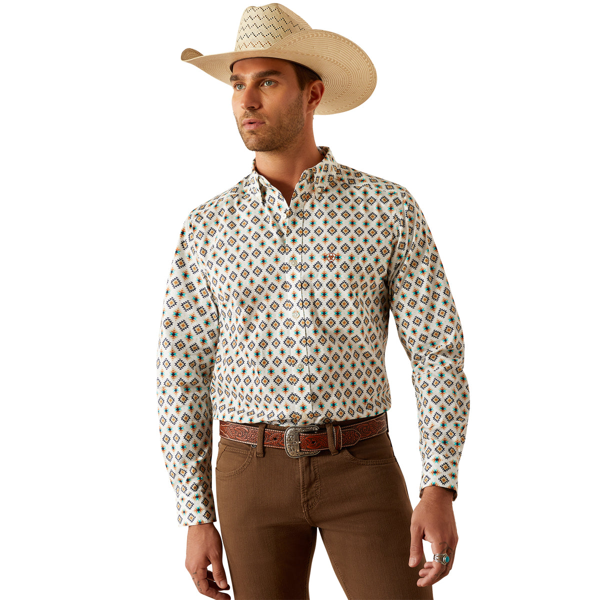 CAMISA ARIAT JUDAS FTD LS SHRT BLUE
