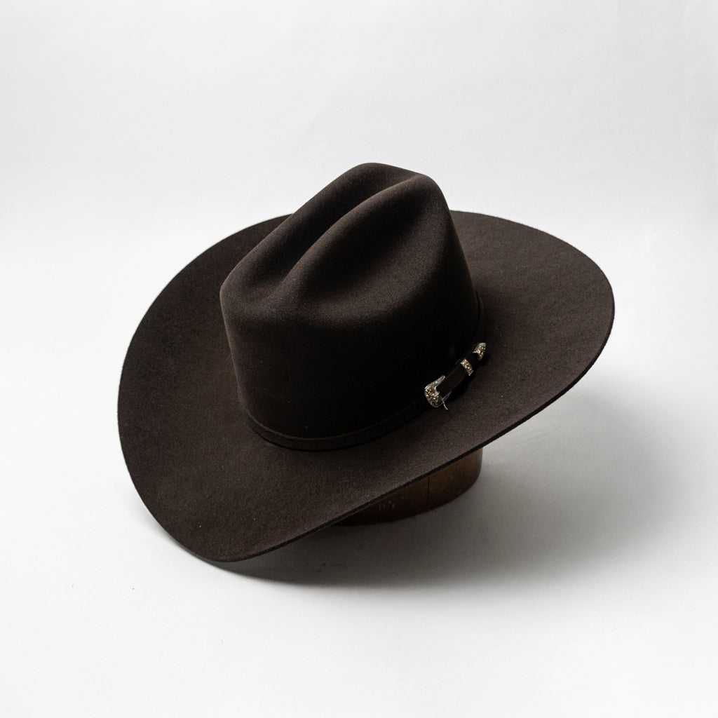 TEXANA GOLSTONE 200X PELO CONEJO CAFÉ HORMA MONTERREY