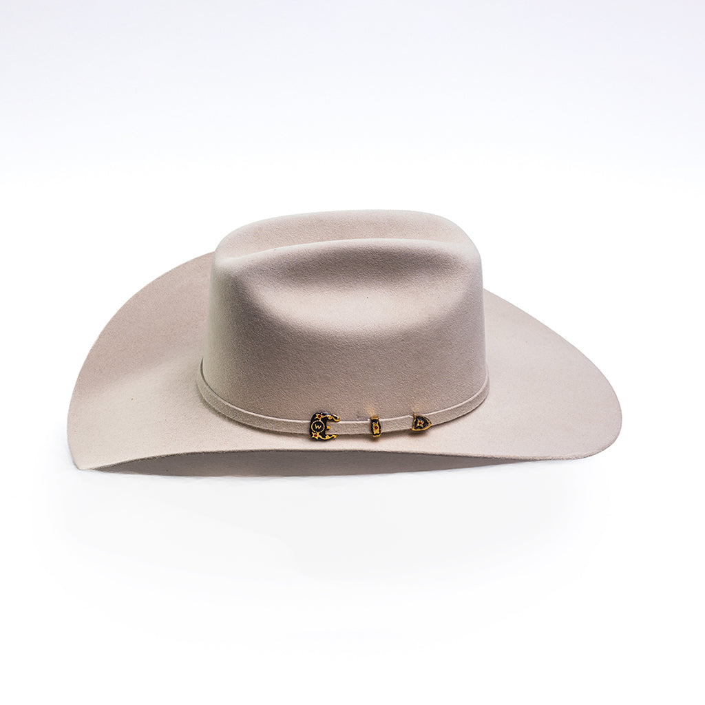 TEXANA WRANGLER 50X PELO CASTOR SILVER MIST H/AMERICANA 10CM