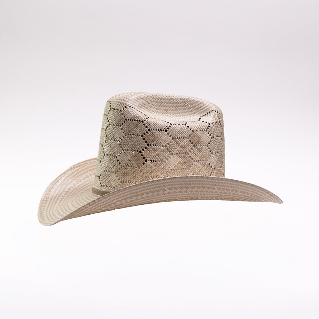 SOMBRERO GOLDSTONE 500X JAPONES GRADO 3 RANDADO BICOLOR H/VIEJON 10CM