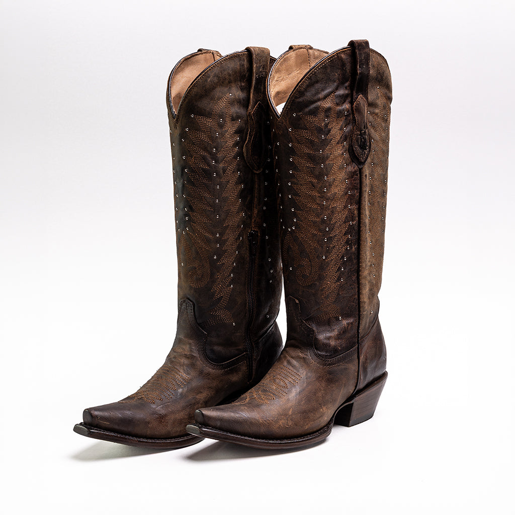 BOTA GOLDRUSH DE MUJER MODELO MANANTIAL RES CRAQUEL 1341