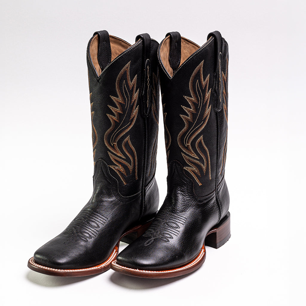 BOTA GOLDRUSH DE MUJER MODELO AMAZONA NEGRO 1393